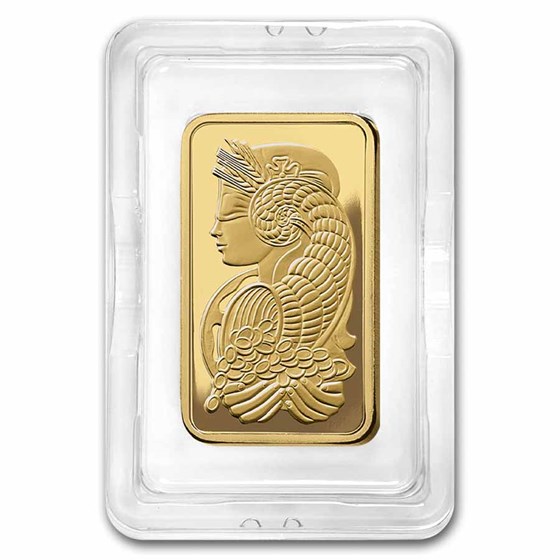5 oz Gold Bar - PAMP Suisse Lady Fortuna (w/Assay) 5 oz Gold Bar - PAMP Suisse Lady Fortuna (w/Assay)